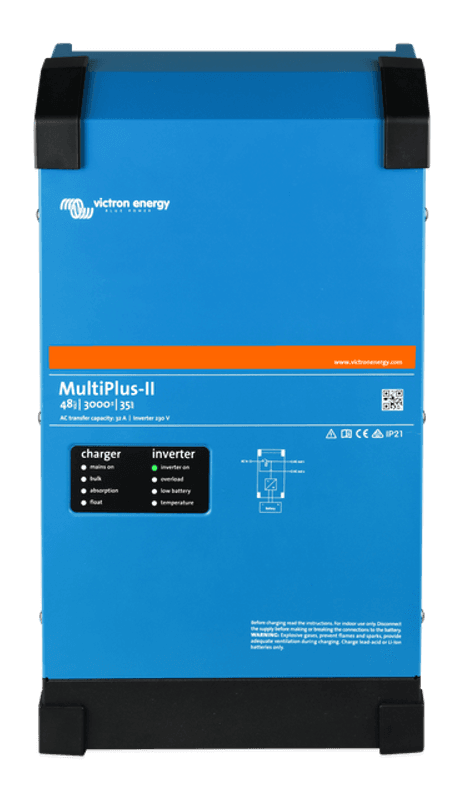 Victron Multiplus-II 48/3000/35-32 kombi inverter og lader