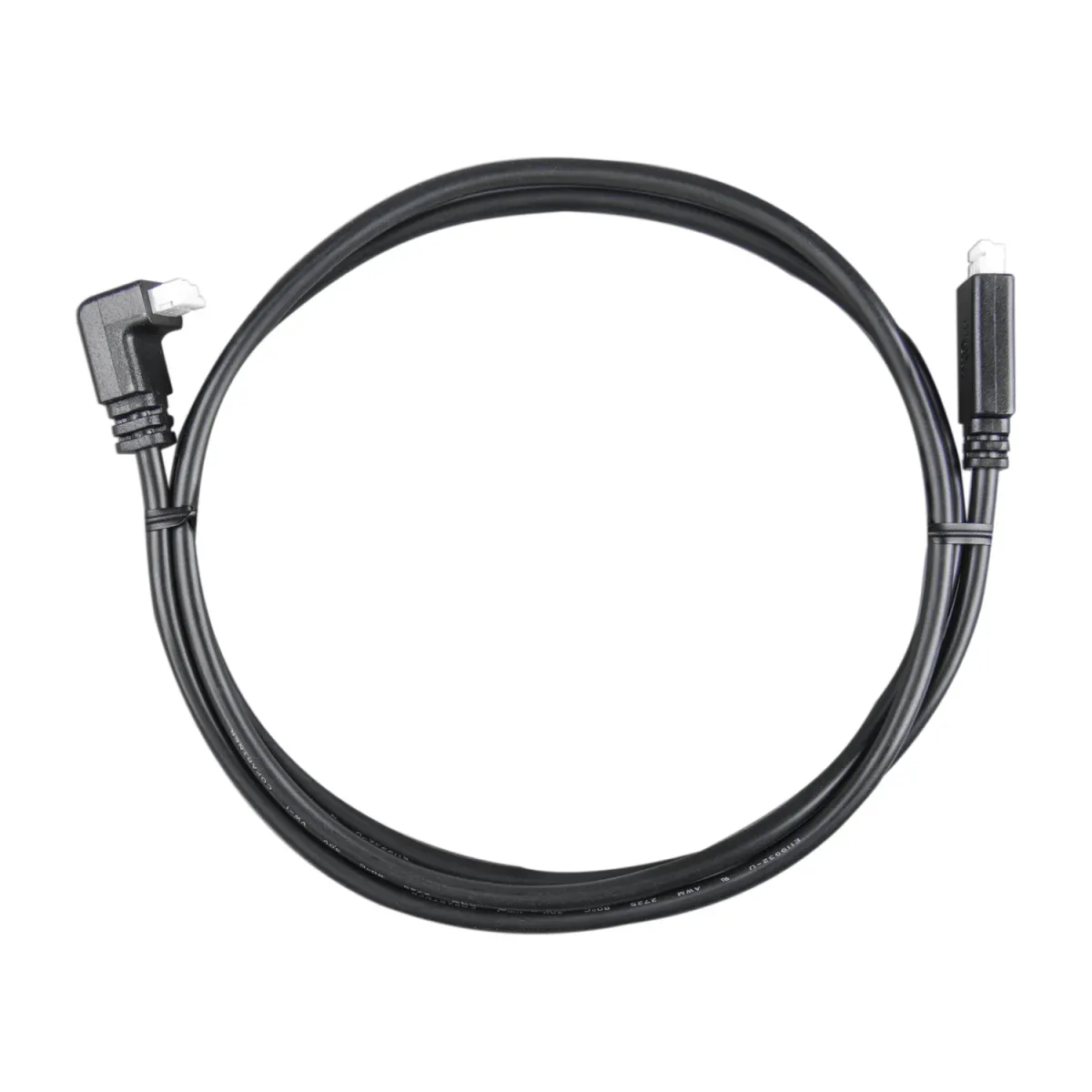 Victron  VE Direct kabel 0,3mtr m/ vinkel (90` kontakt i en ende)