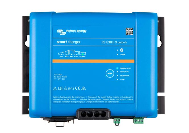 Hovedbilde Victron Phoenix Smart IP43 Batterilader 12V 30A 3-kanaler ...
