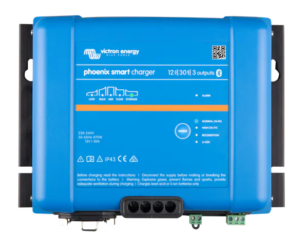 Hovedbilde VICTRON Phoenix Smart IP43 Batterilader 12V 30A 3-kanaler