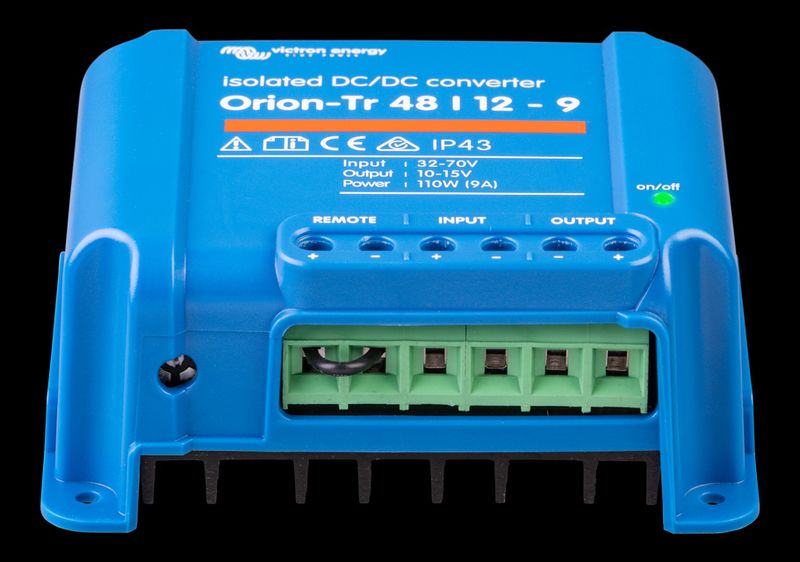 Victron Orion TR Omformer DC-DC 48>12V 9A (Galvanisk isolert)
