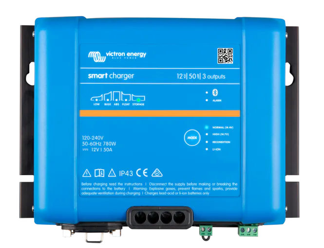 Hovedbilde Victron Phoenix Smart IP43 Batterilader 12V 50A 3-kanaler ...