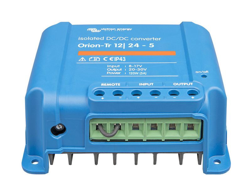 Victron Orion TR Omformer DC-DC 12>24V 5A (Galvanisk isolert)