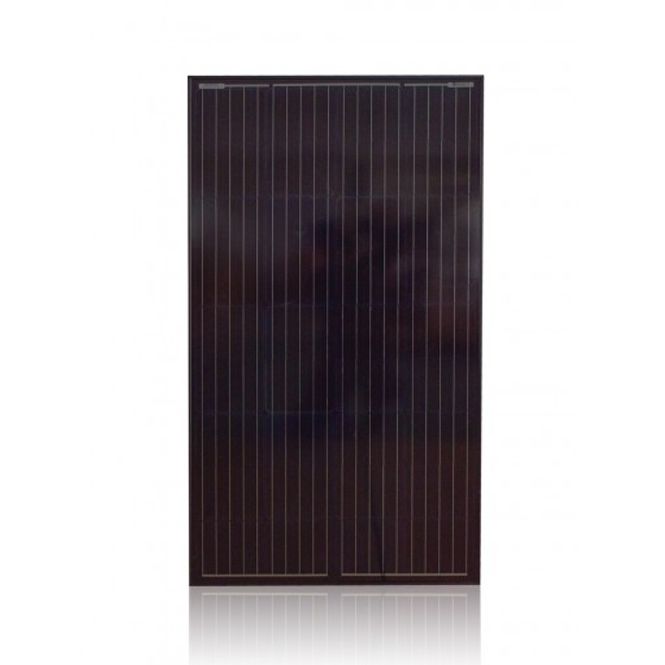 Hovedbilde 200 Watt Solcellepanel Helsvart Slim