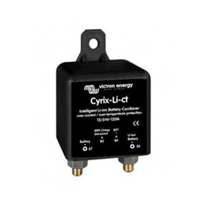 Hovedbilde Victron Cyrix-Li-Ct 12/24V Batteriskillerele 120A