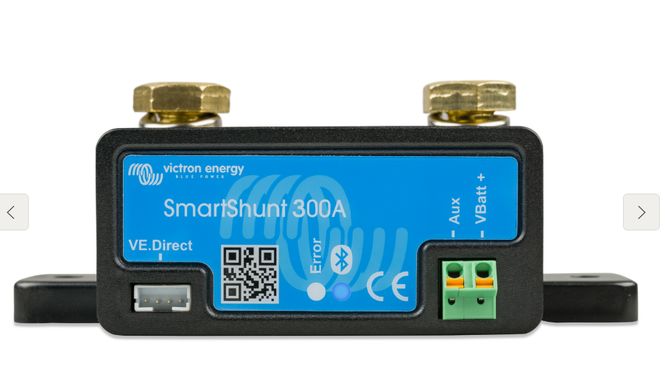 Hovedbilde Victron SmartShunt 300A Batterimonitor m/Bluetooth