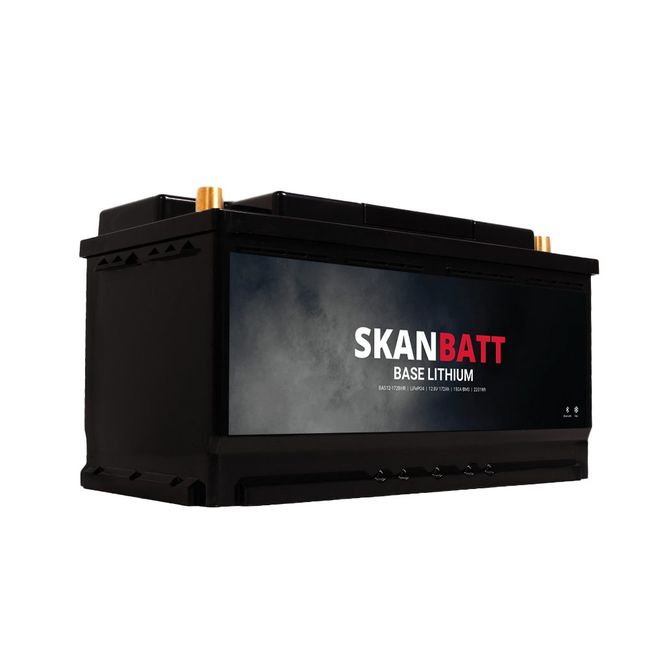 Hovedbilde Skanbatt Base Lithium - 12V 172Ah Bluetooth Heat Bobil