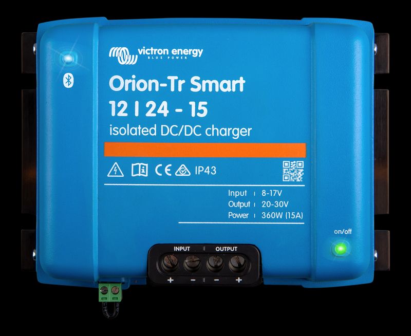 Victron Orion TR Smart DC-DC Lader 12>24V 10A (Galvanisk isolert)